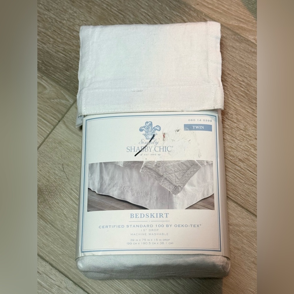 Simply Shabby Chic for Target linen bed skirt twin